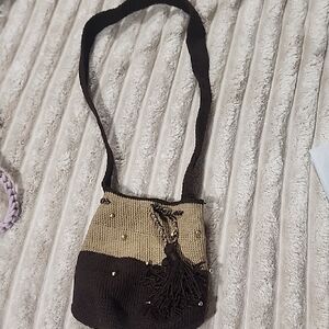 Stylish Brown and Tan Women's Bag